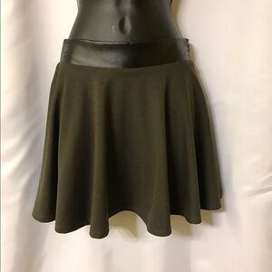 Olive Skater‎ Skirt